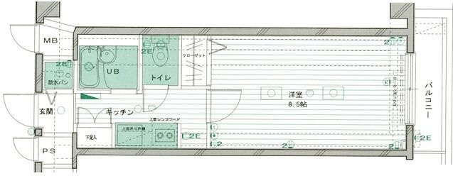 パークウェル目白の間取り|間取りです。