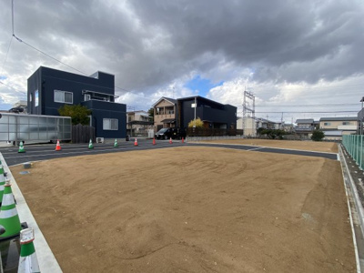 【前面道路含む現地写真】 | 橿原市石原田町　全3区画