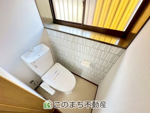 宇都宮市針ヶ谷1期中古戸建のトイレ|いつも綺麗に清潔に！シャワー付きトイレです♪
