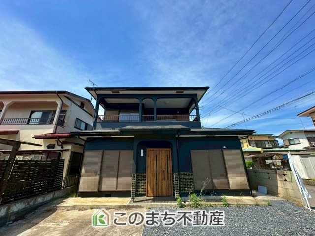 宇都宮市針ヶ谷1期中古戸建の外観|"建物完成につきご内覧可能です！
飽きのこないシンプルな外観と
閑静な住宅街は永住の地にピッタリです♪"
