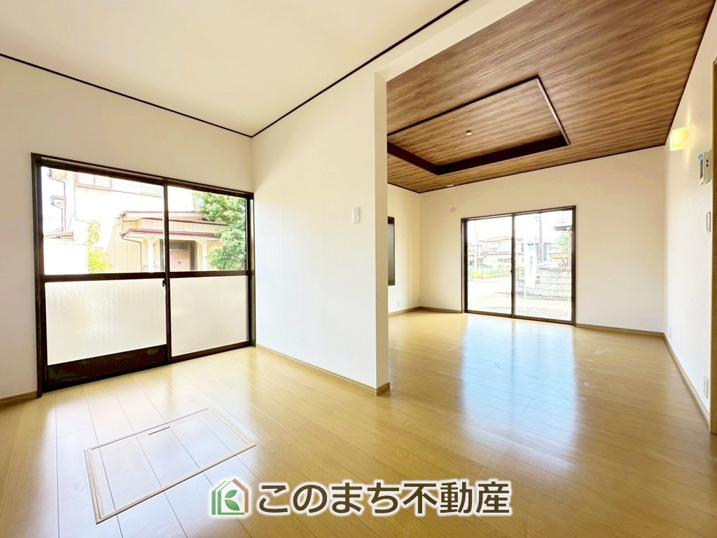 宇都宮市針ヶ谷1期中古戸建の居間・リビング