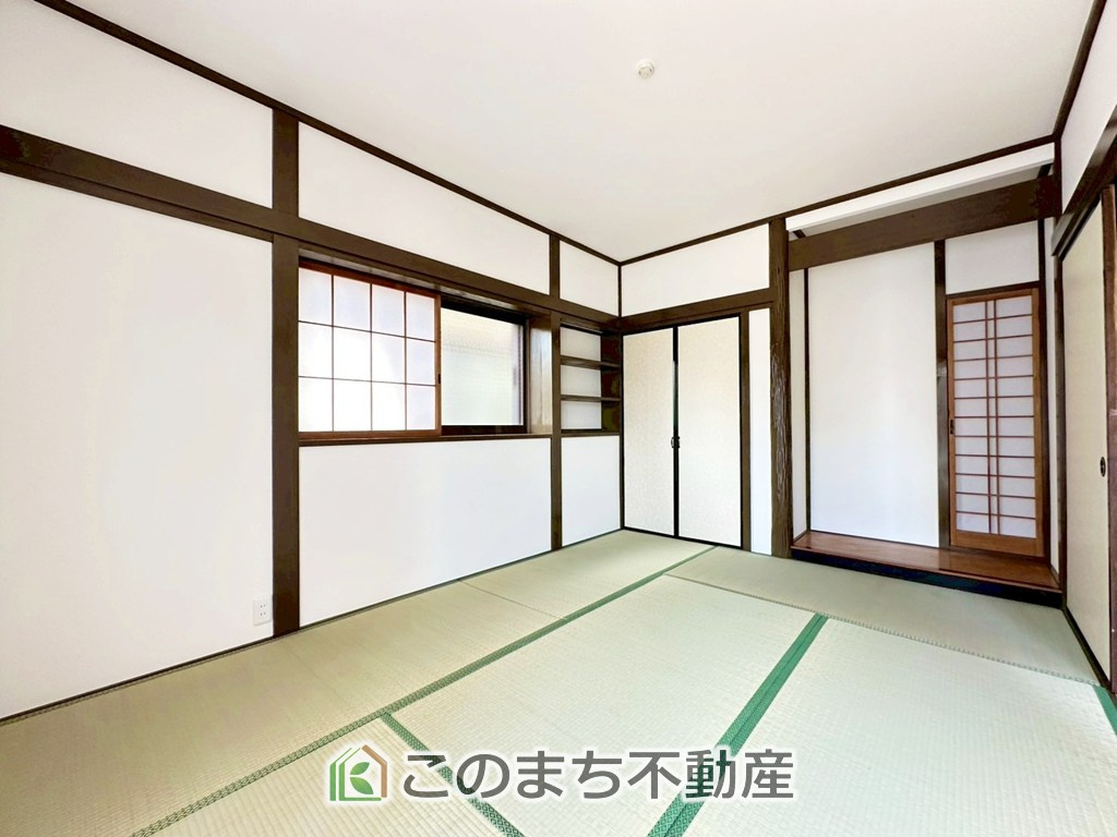 宇都宮市針ヶ谷1期中古戸建の和室|独立した和室は来客時や、ご親族やご友人にご宿泊して頂く際に大変便利

