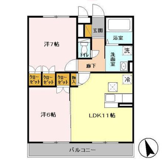 【間取り】 | スマイル サンライズ A・K