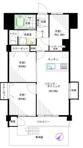 【横浜駅までアクセス可能×専用庭付き】三ッ沢マンションの画像