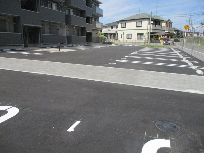 パークタウンの駐車場