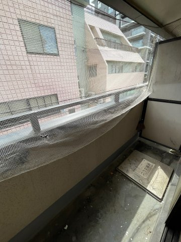 サニープラザのバルコニー