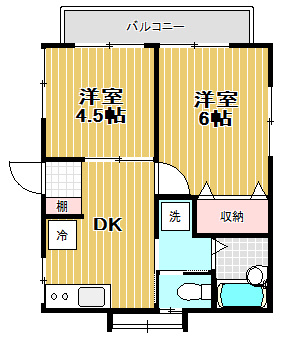 【間取り】 | パークメゾン戸越