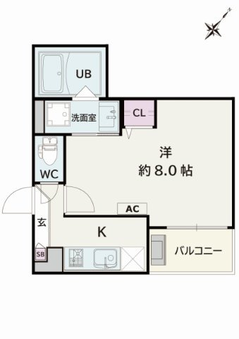 Jack imanariⅠの間取り