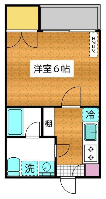 ＳＡＰ市川Ⅵの間取り