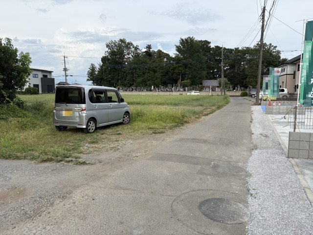 【前面道路含む現地写真】 | 深谷市稲荷町北第3　LiveleGarden.s　新築戸建　全3棟　1号棟