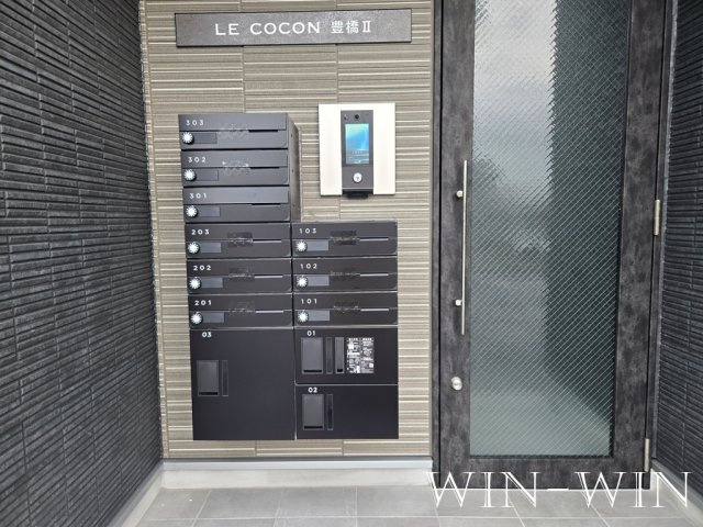 LE COCON 豊橋 Ⅱのエントランス