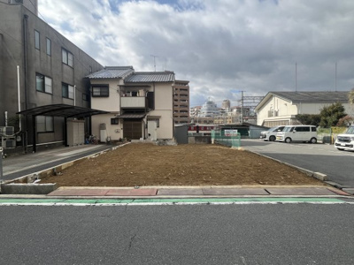 【前面道路含む現地写真】 | 橿原市久米町　全1区画