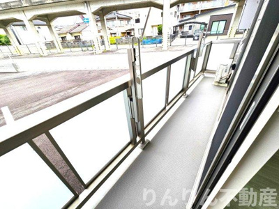 【バルコニー】 | ベルティルミナス | 広々としたバルコニーです