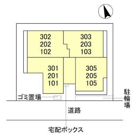 【区画図】 | le lien