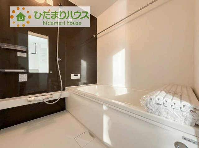 【浴室】 | 取手市戸頭17期　新築戸建　1号棟 | 大人が足を伸ばしても十分な広さ！一人でゆっくりくつろぐ時間も大切です！