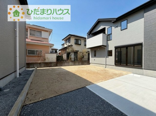 【庭】 | 取手市戸頭17期　新築戸建　1号棟 | お子様の元気なお外遊びも、自宅のお庭なら安心ですね(^^♪