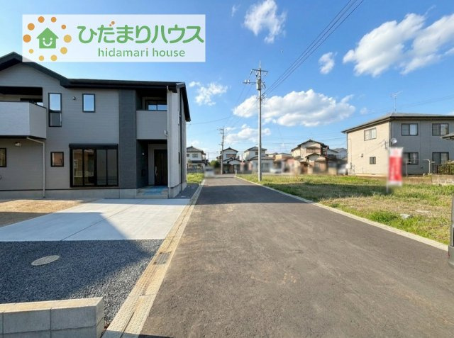 【前面道路含む現地写真】 | 取手市戸頭17期　新築戸建　1号棟