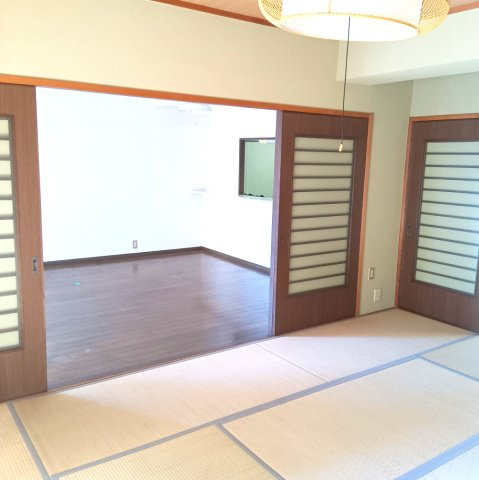 ビラ朝霧の和室|和室です
