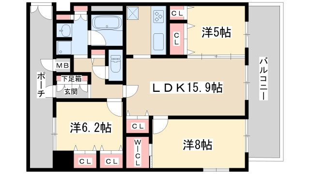 【間取り】 | セノアタワー新大阪