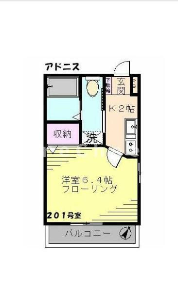 Adonis(アドニス)の間取り