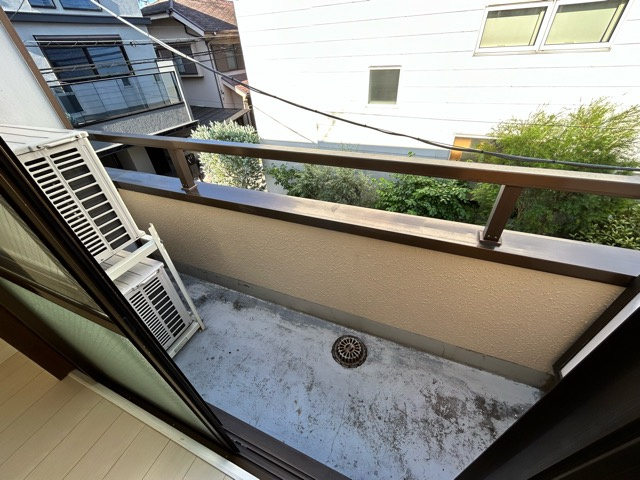 シャトレ天沼のバルコニー