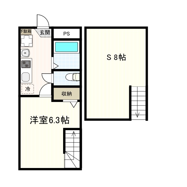 シャトレ天沼の間取り