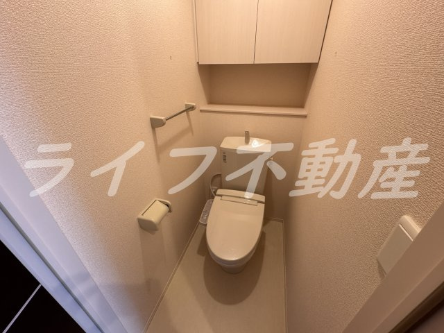 テェルツォラナのトイレ|コンパクトで使いやすいトイレです