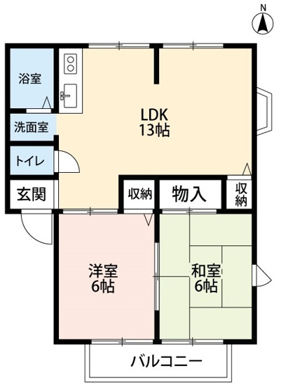 【間取り】 | フラワーパーク石神