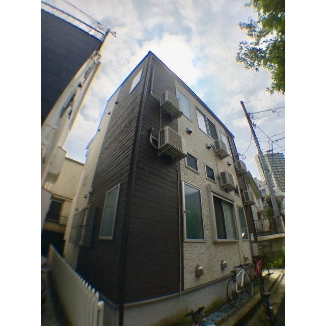 品川区上大崎１丁目のアパートの外観