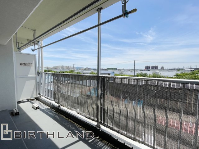 中古マンション　バースランド郡山　のバルコニー
