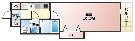 【間取り】 | Luxe天王寺