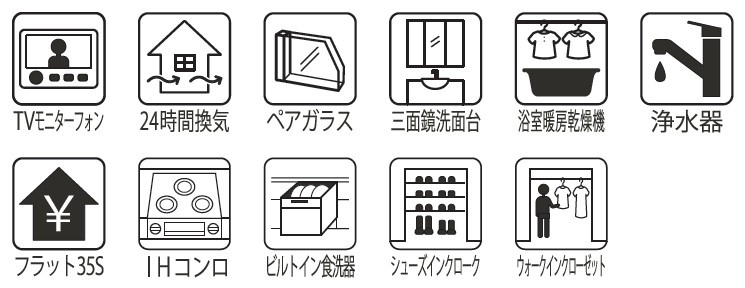 新築戸建・新築建売　太田市東矢島町　旭小学校・旭中学校の設備