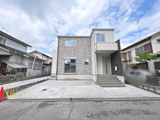 新築戸建・新築建売　太田市東矢島町　旭小学校・旭中学校の外観|ZEH水準の長期優良住宅認定物件です！