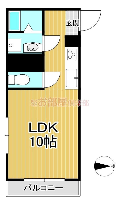 プライマリー久留米大東の間取り