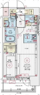 【間取り】 | エステムコート名古屋TWIN　WEST