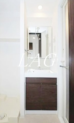 【洗面所】 | AXAS南品川 | 独立洗面台です。