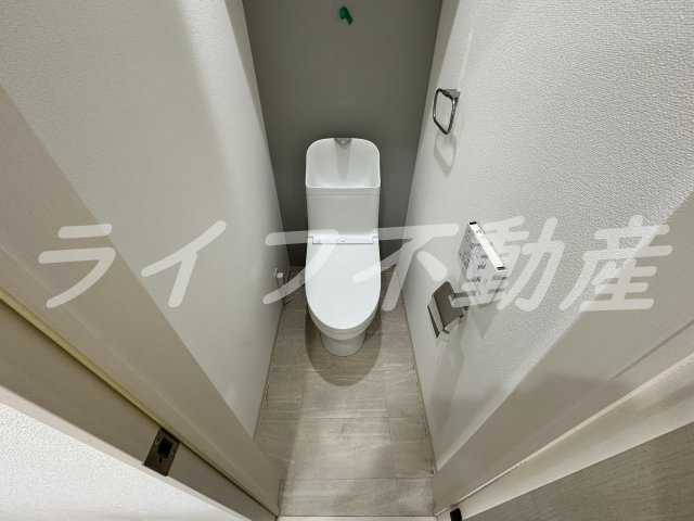クリエオーレ小若江のトイレ|清潔感のあるトイレです