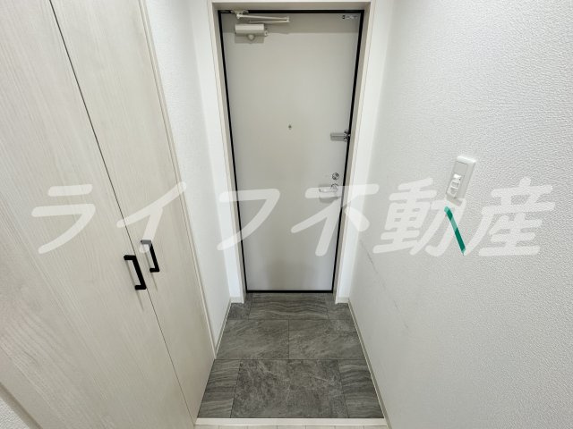 クリエオーレ小若江の玄関|毎日通る玄関はこちらです