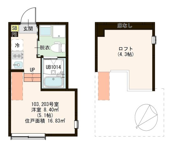 【間取り】 | ハーモニーテラス堀切Ⅳ