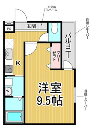 フジパレス武庫川駅北の間取り