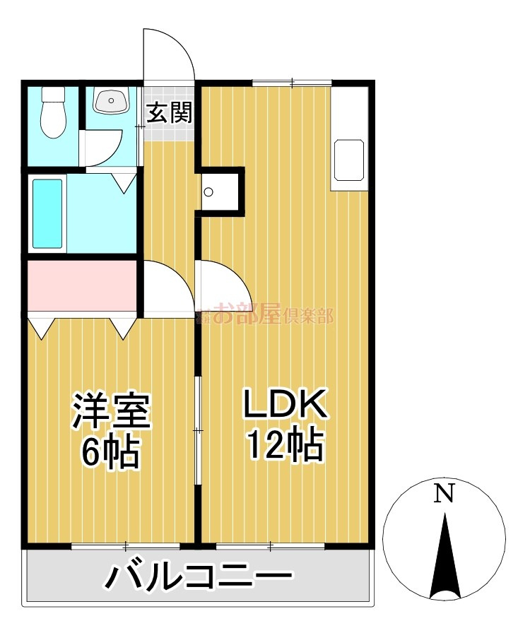 フリーデAの間取り