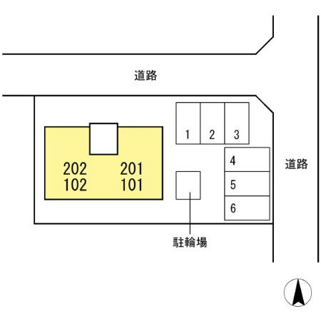 ニューエレガンスの区画図