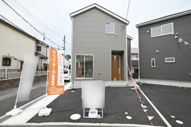 クレイドルガーデン伊丹市千僧2丁目新築一戸建て｜4LDK＋駐車2台可の外観|2号棟外観です。見学をご希望の方はお気軽にお問い合わせください。