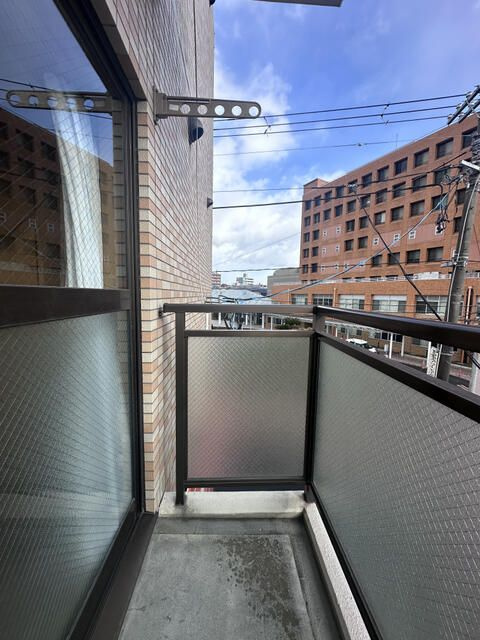 メルベイユ台原のバルコニー