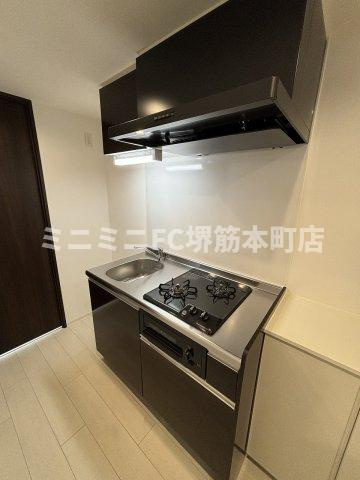 大阪市東成区大今里４丁目の賃貸マンションのキッチン