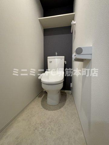 大阪市東成区大今里４丁目の賃貸マンションのトイレ