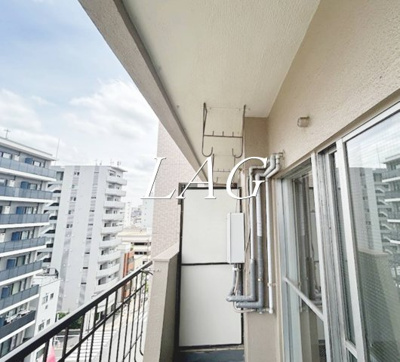 【バルコニー】 | 鶯谷マンション | バルコニーです。