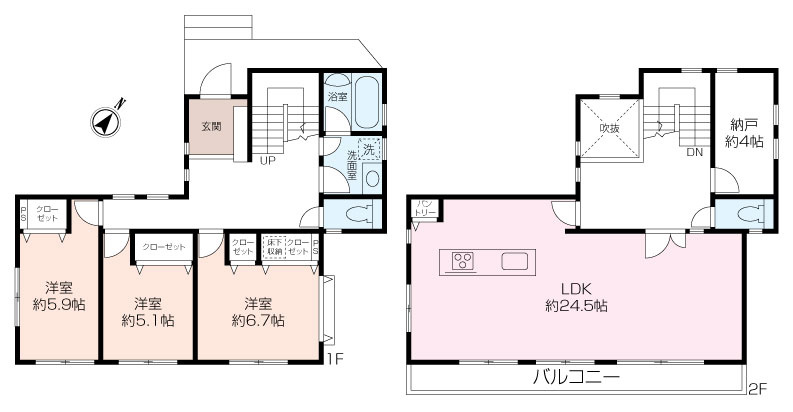 ラグラス佐島の丘*新築分譲住宅*の画像