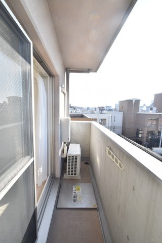 大阪市都島区高倉町１丁目の賃貸マンションのバルコニー