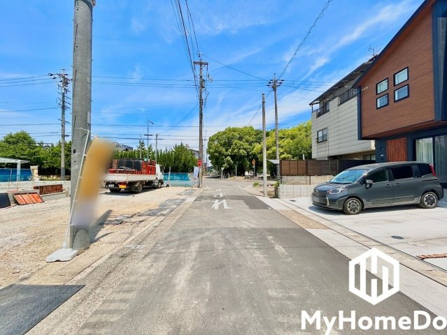 西区大野木4丁目　第4の前面道路含む現地写真|2026年6月2日 現在写真